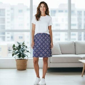 EUC J. Crew Sz. 10 Mandela Printed The Pencil Skirt 